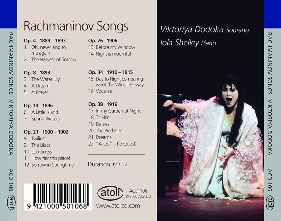 Rachmaninov: Songs - slide-1