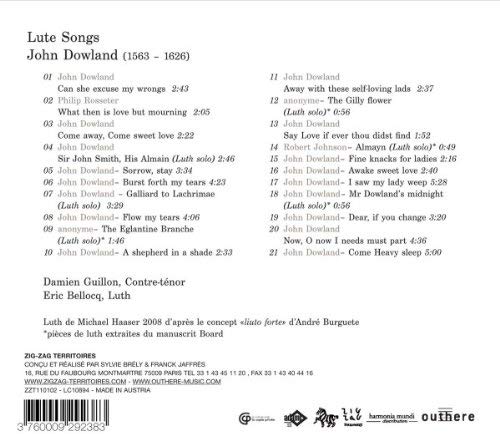 Dowland: Lute Songs - slide-1
