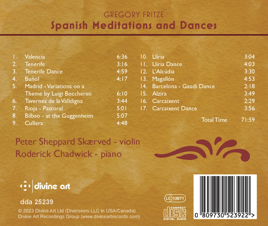 Fritze: Spanish Meditations & Dances - slide-1
