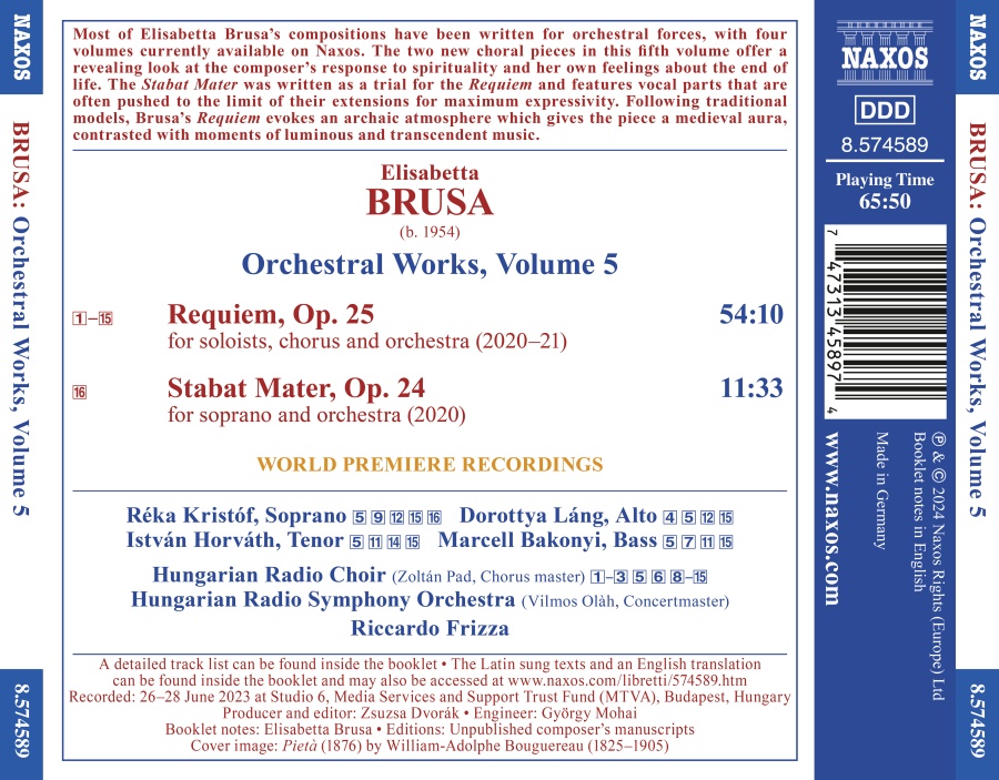 Brusa: Requiem; Stabat Mater - slide-1