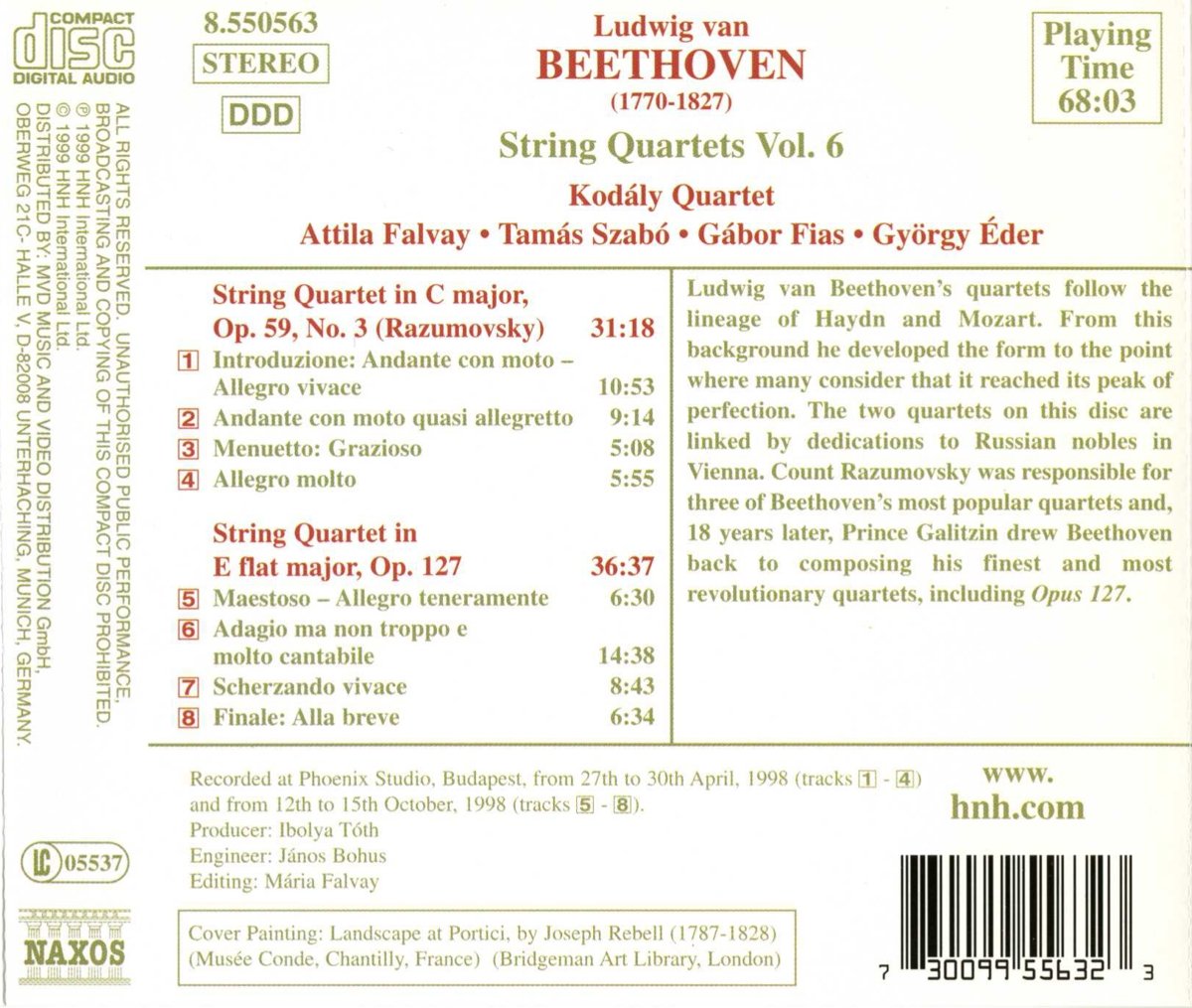 BEETHOVEN: String Quartets - slide-1