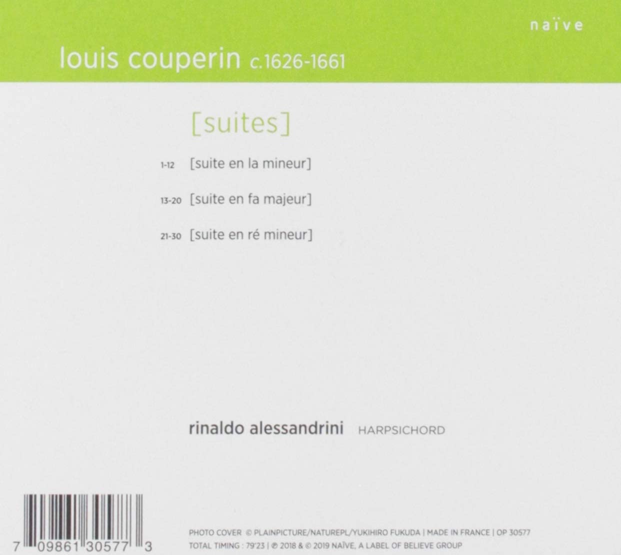Couperin: Suites - slide-1