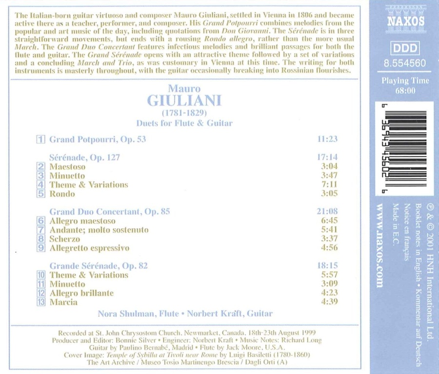 GIULIANI: Flute and Guitar Duets - slide-1