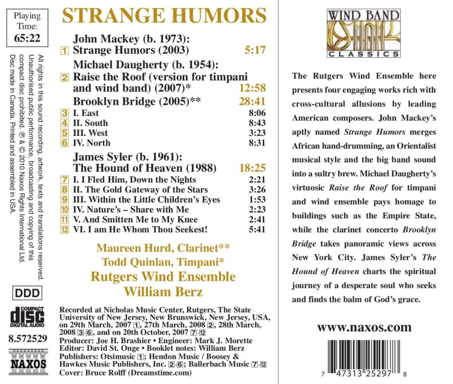 Daugherty/Mackey/Syler: Strange Humors - slide-1