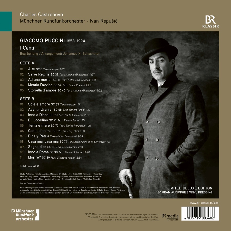Puccini: I Canti (LP) - slide-1