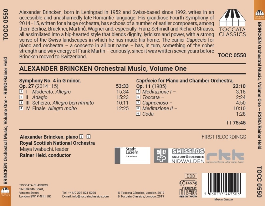 Brincken: Orchestral Music Vol. 1 - slide-1