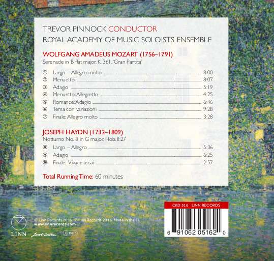 Mozart: Serenade Nr.10 "Gran Partita" / Haydn: Notturno r. 8 G-Dur - slide-1