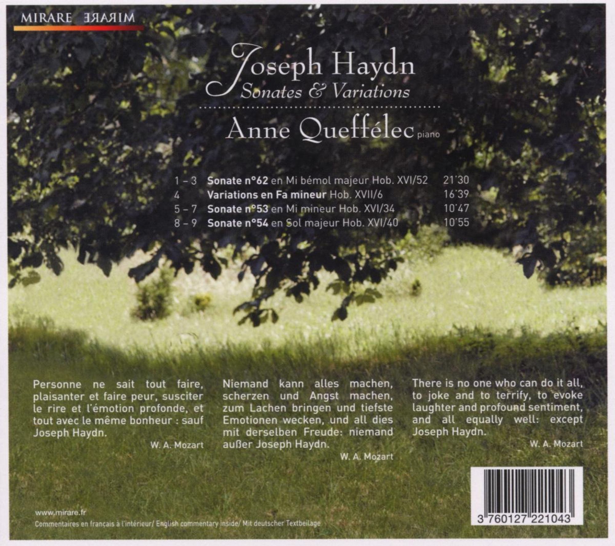 HAYDN: Sonates pour piano - slide-1