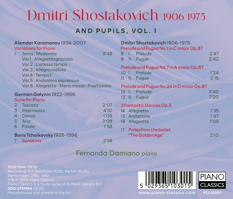 Shostakovich and Pupils Vol. 1 - slide-1