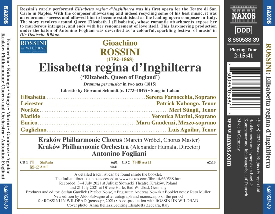 Rossini: Elisabetta regina d’Inghilterra - slide-1