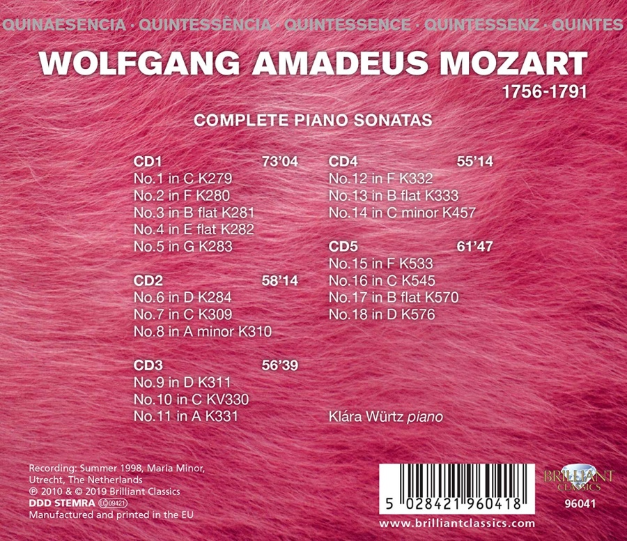 Quintessence Mozart: Complete Piano Sonatas - slide-1