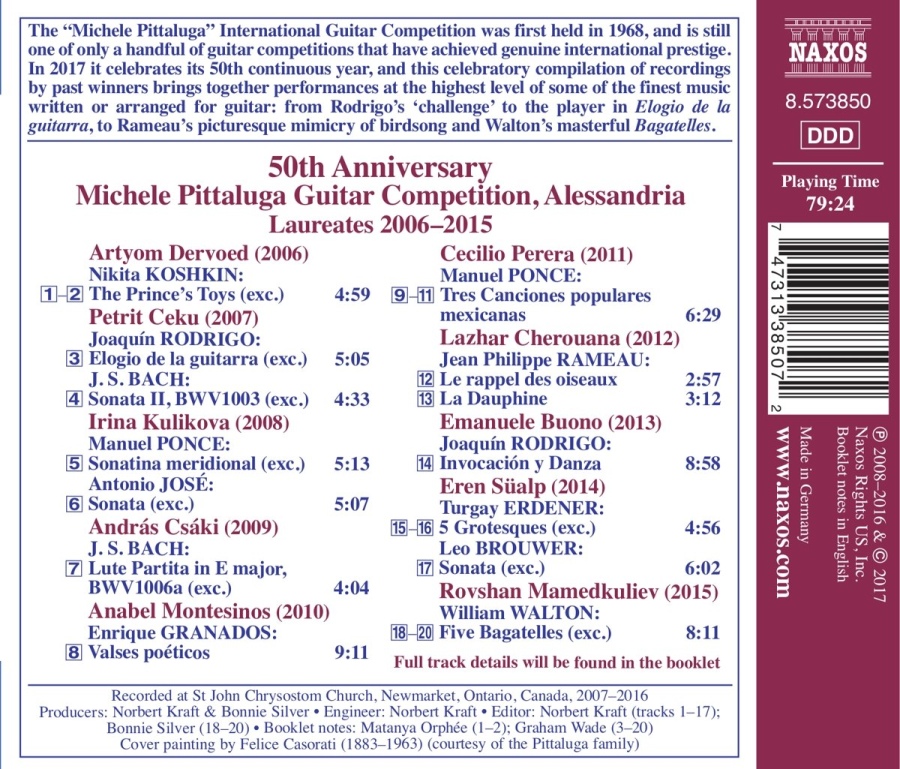 50th Anniversary Michele Pittaluga Guitar Competition, Alessandria - slide-1
