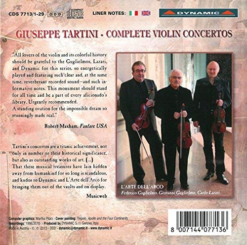 Tartini: Complete Violin Concertos - slide-1