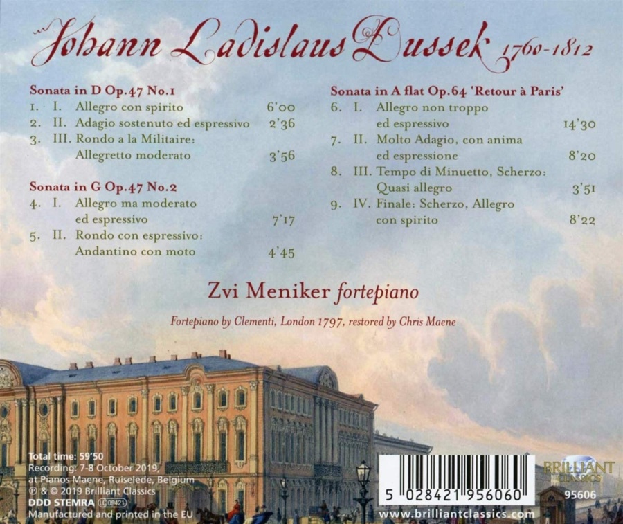 Dussek: Piano Sonatas Op. 47 & Op. 64, Vol. 7 - slide-1