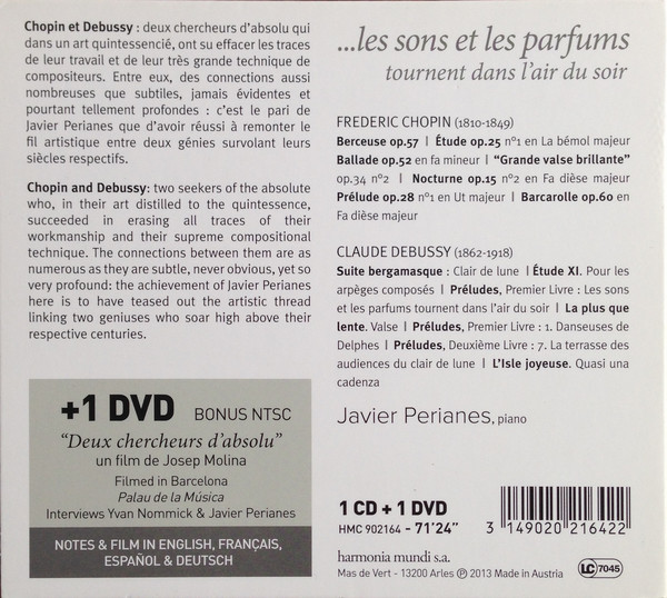 Les Sons et les Parfums - Fryderyk Chopin & Claude Debussy - slide-1