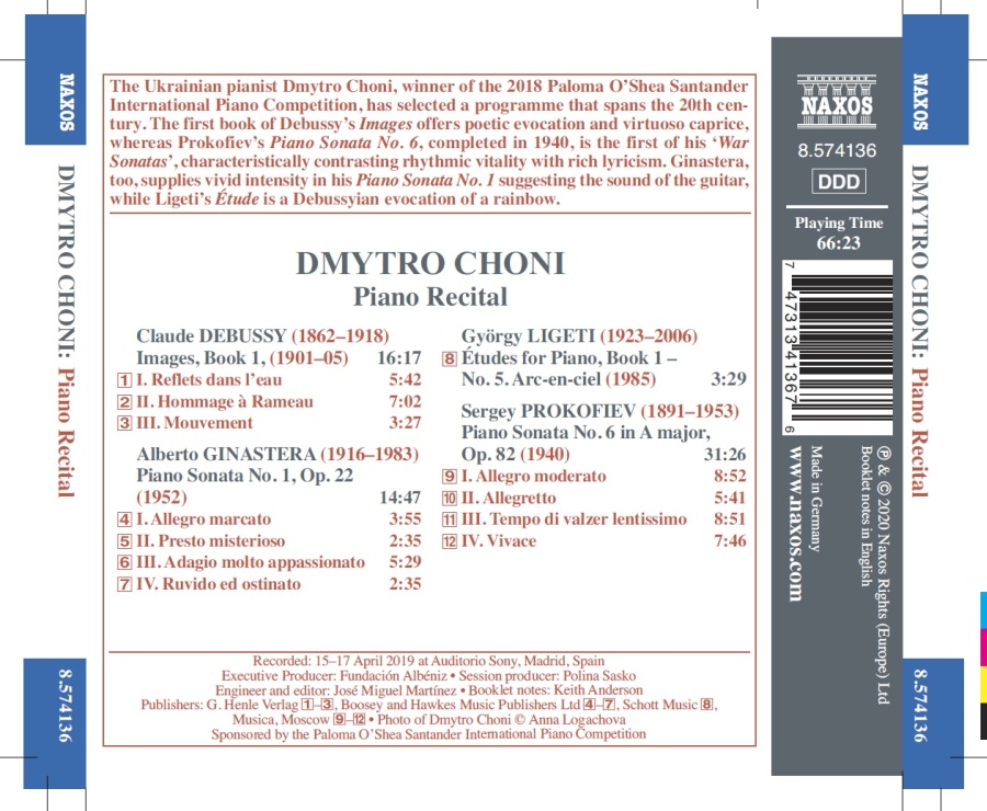 Dmytro Choni Piano Laureate Recital - slide-1