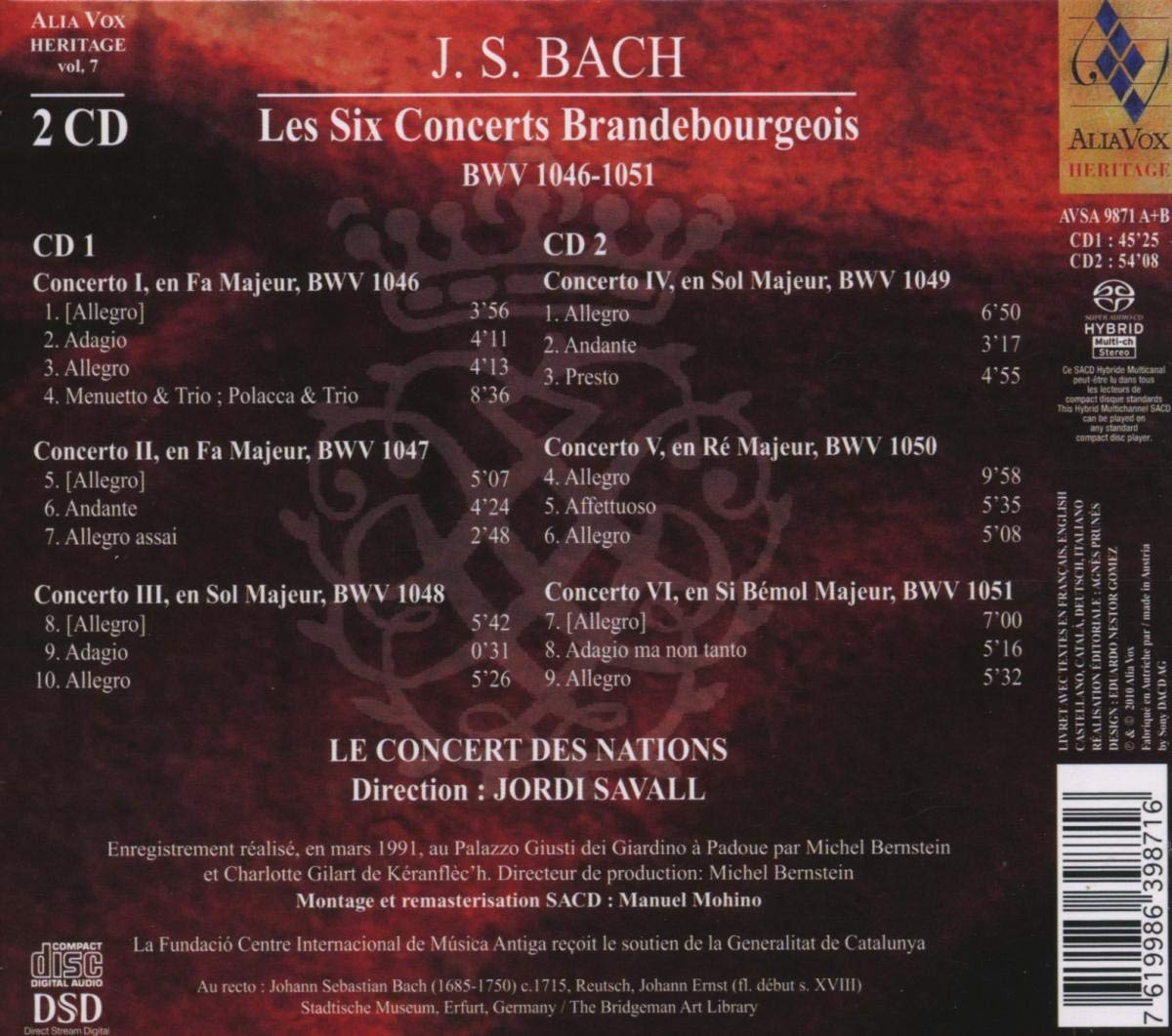 Bach: Brandenburg Concertos (Les Six Concerts Brandebourgeois) - slide-1