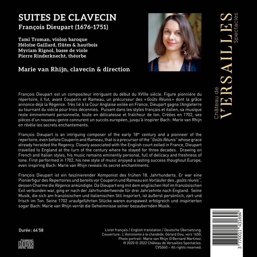Dieupart: Suites de Clavecin - slide-1