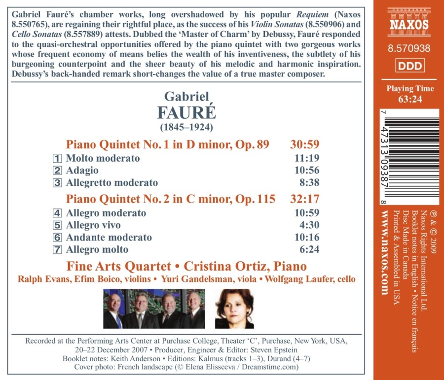 Fauré: Piano Quintets - slide-1