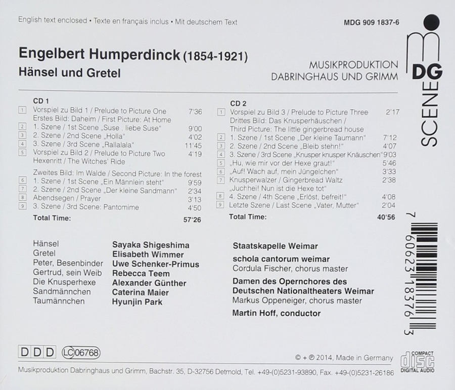 Humperdinck: Hansel and Gretel - slide-1