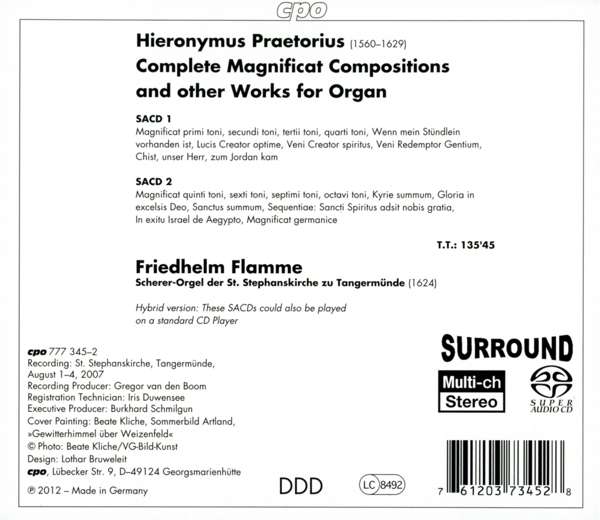 Praetorius: Organ Works - slide-1