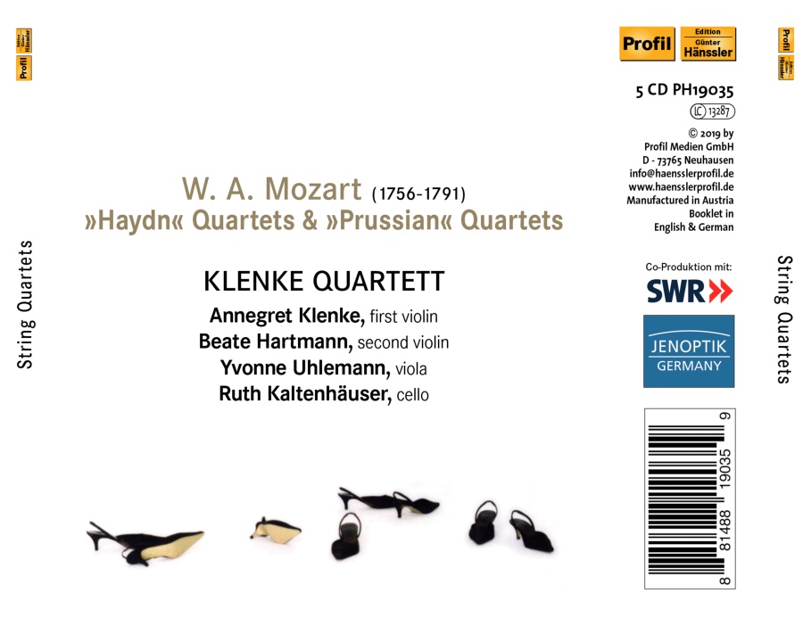 Mozart: String Quartets - slide-1