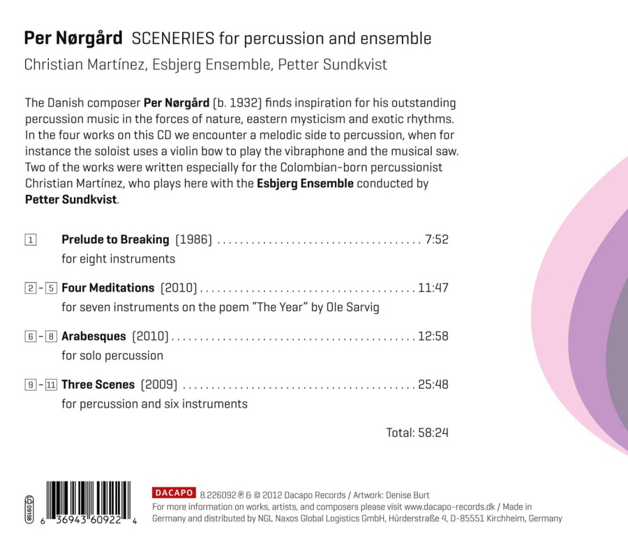 Nørgård: Sceneries for percussion and ensemble - slide-1