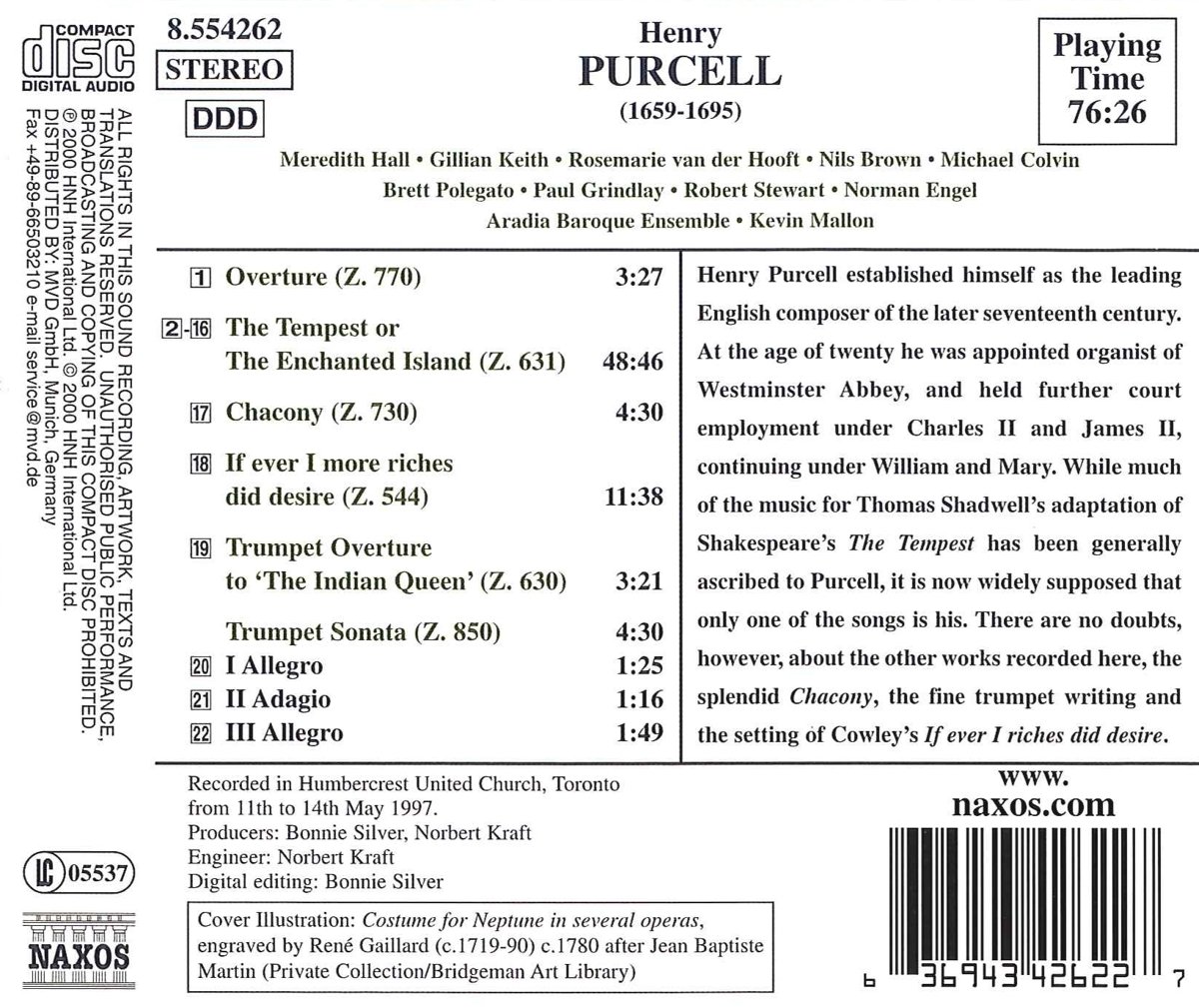 PURCELL: The Tempest - slide-1