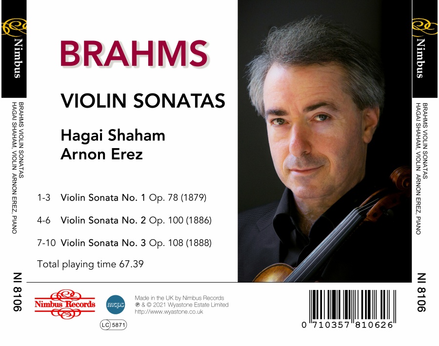 Brahms: Violin Sonatas - slide-1