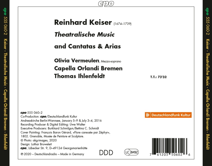 Keiser: Theatralische Music - slide-1