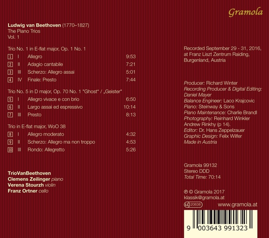 Beethoven: Piano Trios Vol. 1 - slide-1