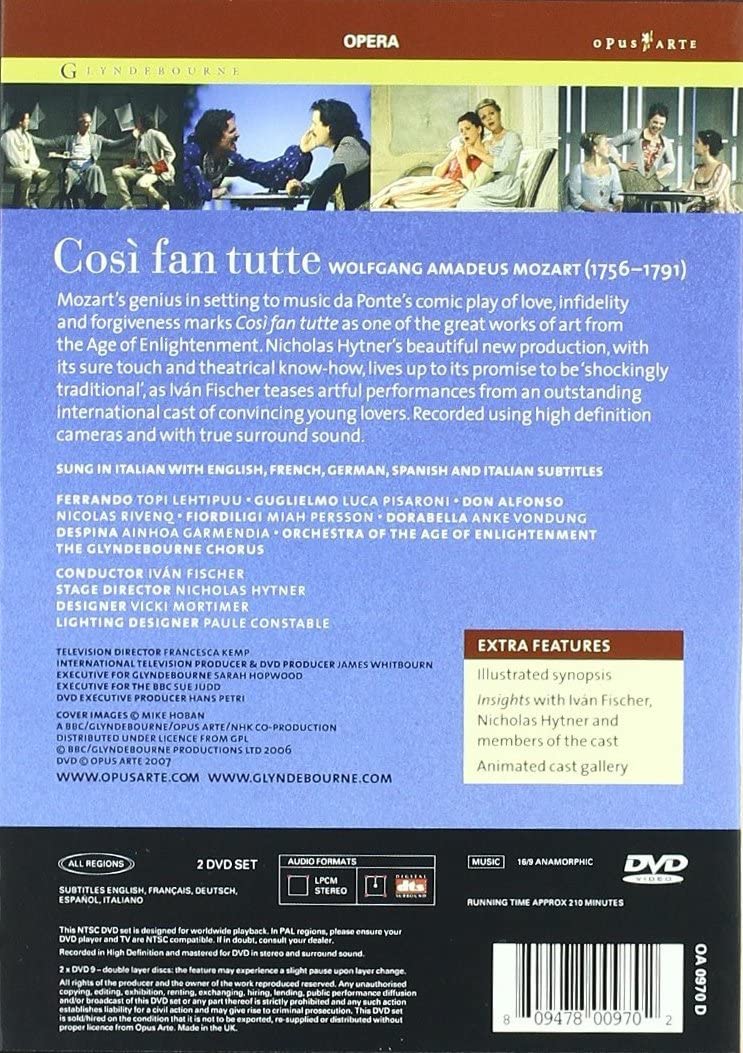 Mozart: W.A. - Cosi fan tutte - slide-1