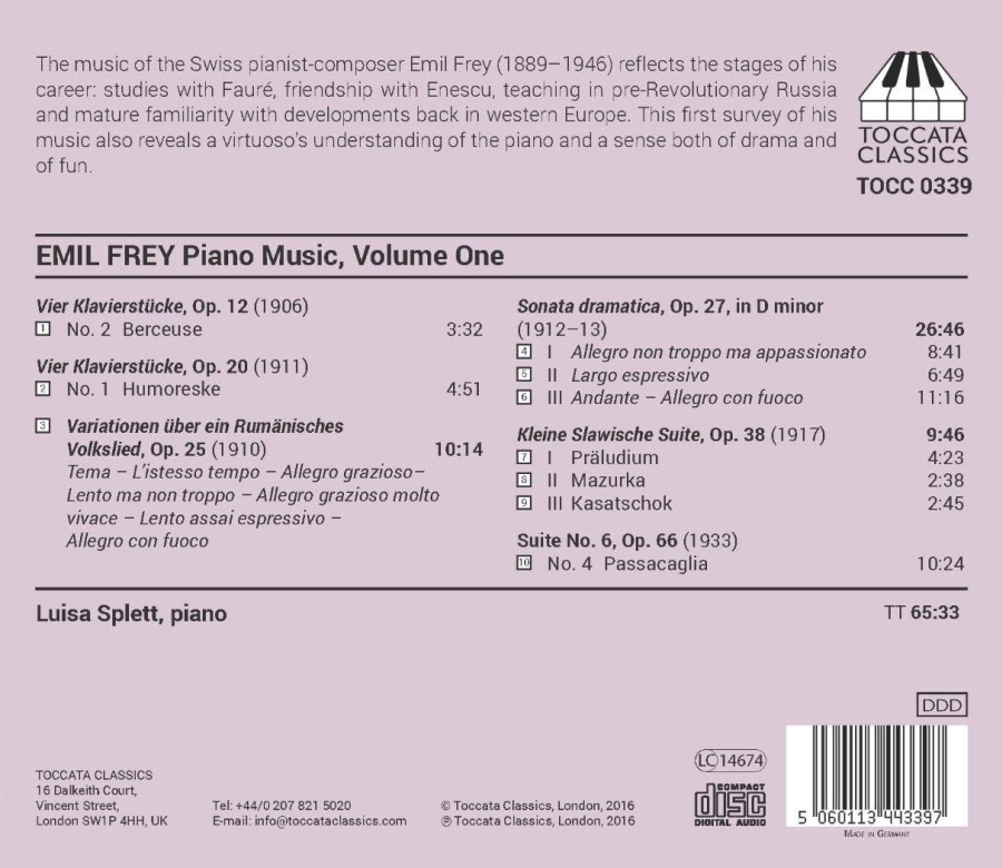 Frey: Piano Music Vol. 1 - slide-1