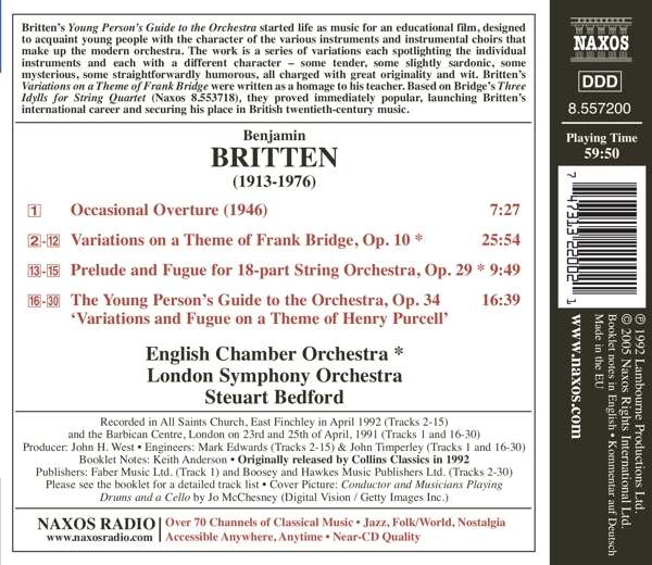 BRITTEN: Variations on a theme of Frank - slide-1