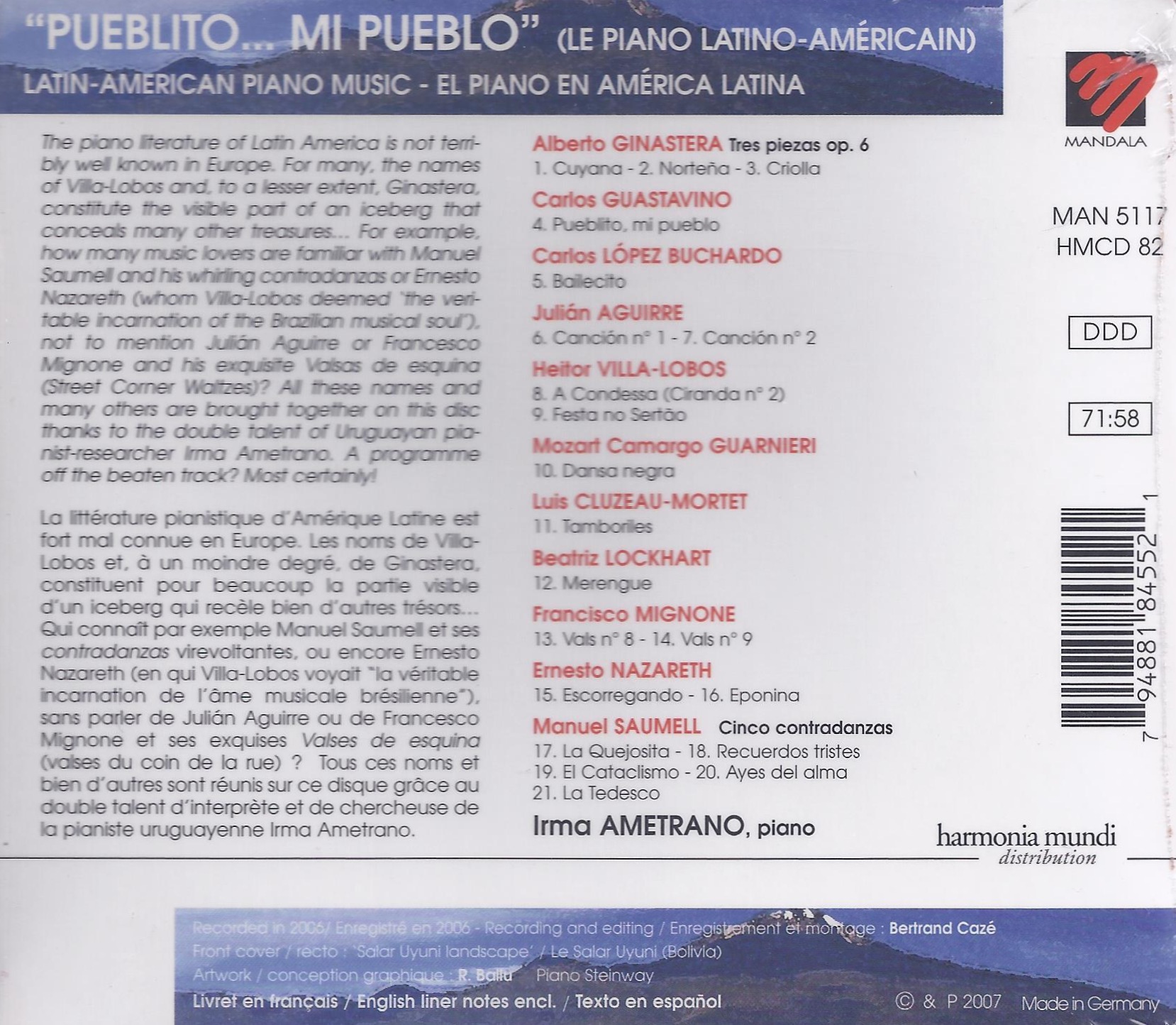 Irma Ametrano: Pueblito Mi Pueblo - slide-1