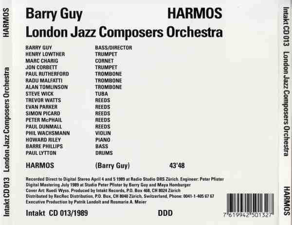 Barry Guy/LJCO: Harmos - slide-1