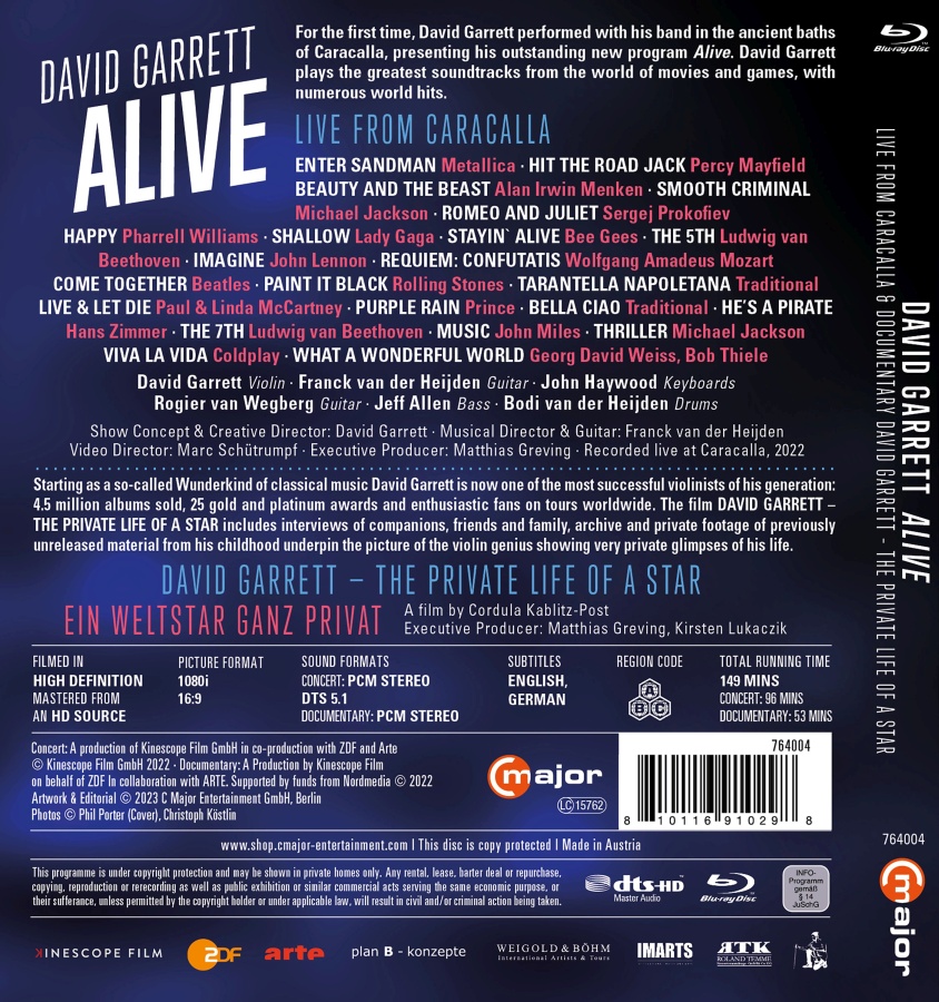 David Garrett: Alive - slide-1