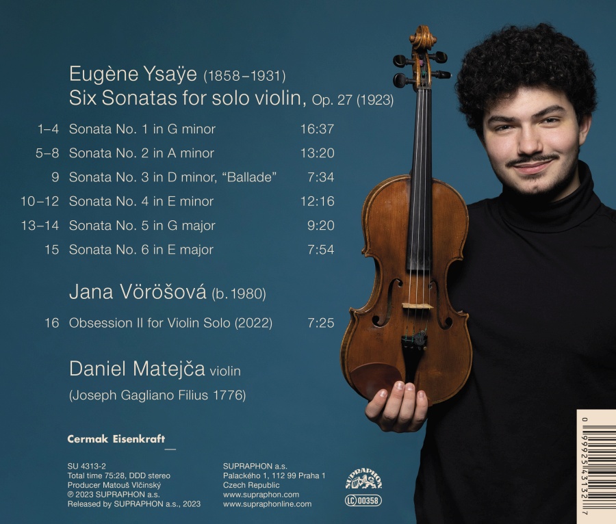Ysaÿe: Six Sonatas for Solo Violin - slide-1