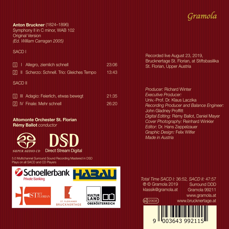Bruckner: Symphonie II, Original Version 1872 - slide-1