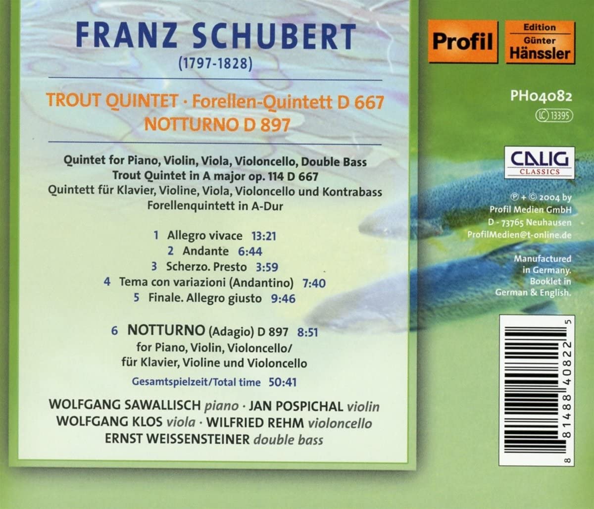 Schubert: Trout quintet - slide-1