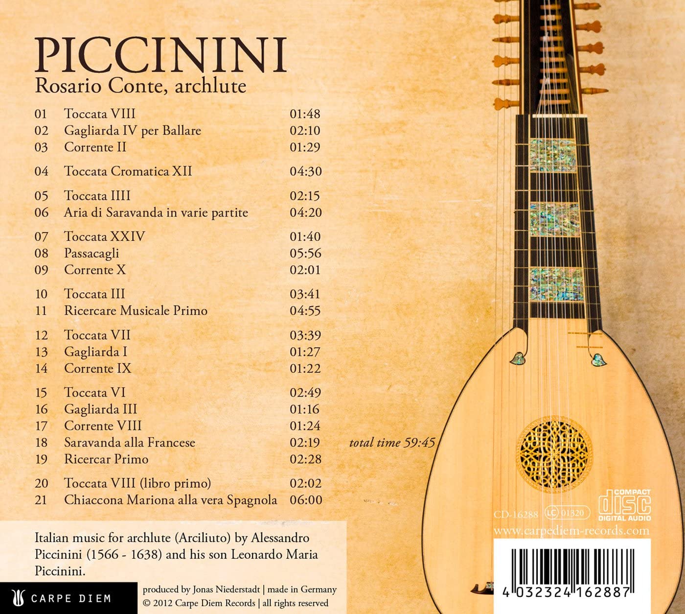 Piccinini: Works for Archlute - slide-1
