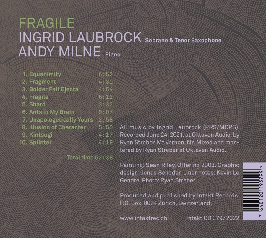 Laubrock / Milne: Fragile - slide-1