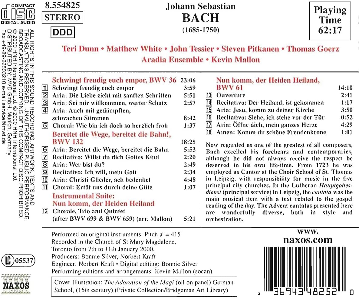 BACH: Christmas Cantatas - slide-1