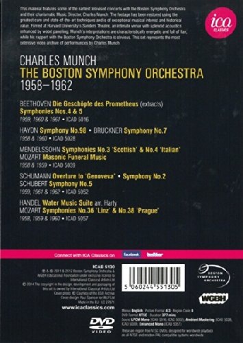 Munch Charles;Boston Symphony Orchestra; Beethoven; Mozart; Haydn; Mendelssohn; Handel; Schumann; Schuber - slide-1