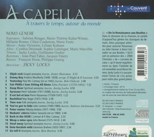 Novo Genere - A Capella - slide-1