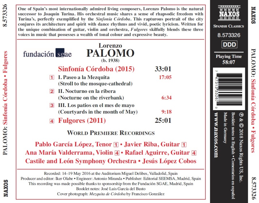 Palomo: Sinfonia Cordoba; Fulgores - slide-1