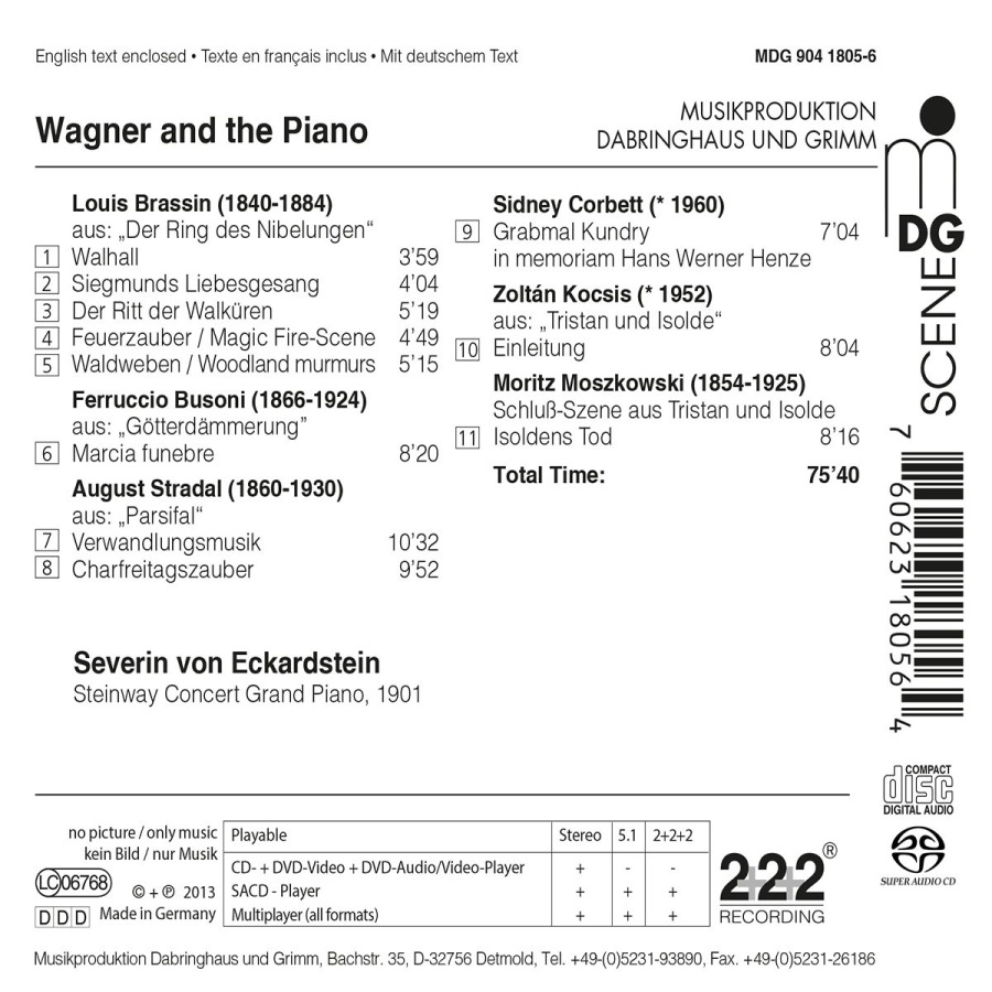 Wagner: Arrangements for Piano - slide-1