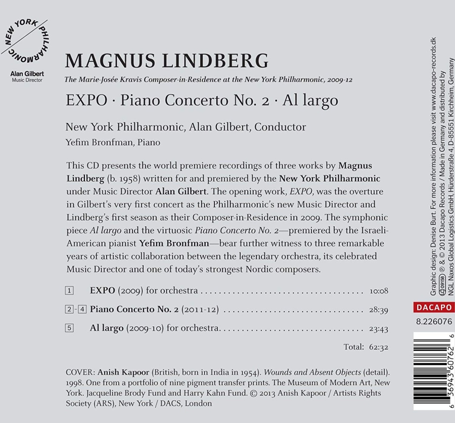Lindberg: EXPO - Piano Concerto No. 2 - Al largo - slide-1