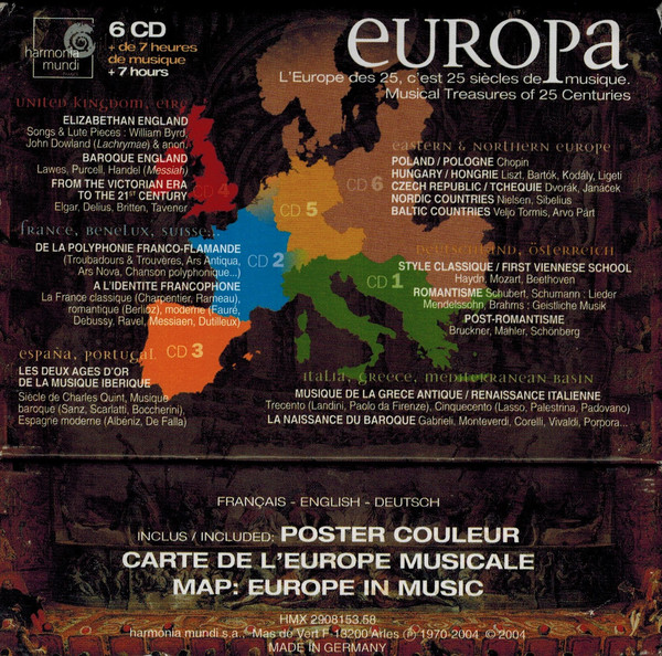 Europa - Treasures of European Music - slide-1