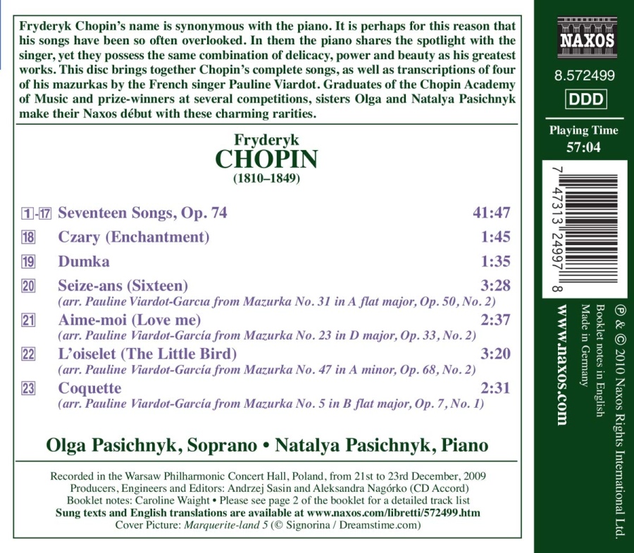 CHOPIN: Complete Songs - slide-1
